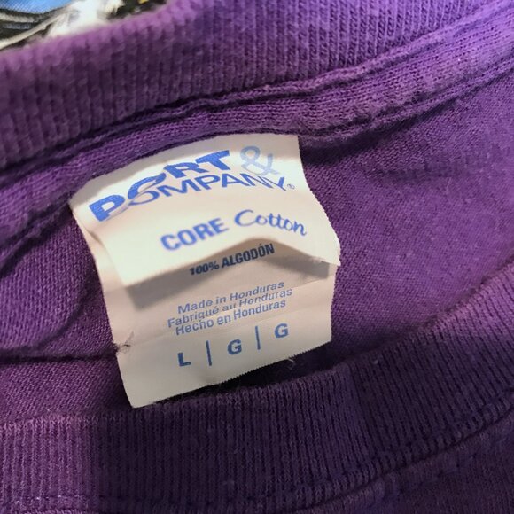 Monster Trucks War Wizard Graphic T-Shirt Purple Size L - Picture 5 of 5